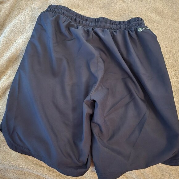 Mens Adidas Running Shorts Navy Small S - Picture 3 of 4
